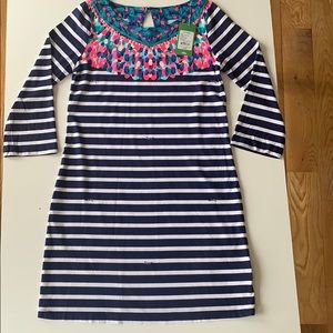 Lilly Pulitzer Bay Dress in Bright Navy Size XS